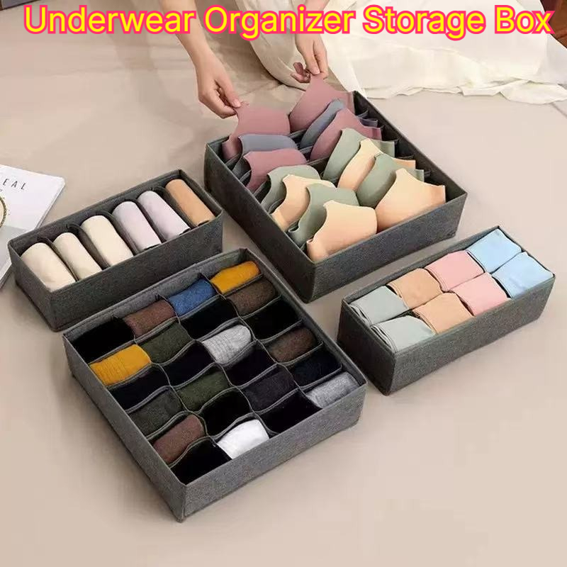 Closet Organizer Baby - Kotak Penyimpanan Organizer Pakaian Dalam Bra