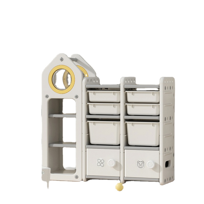Baby Bookshelf Small - Rak Penyimpanan Mainan Anak, Lemari Penyimpanan