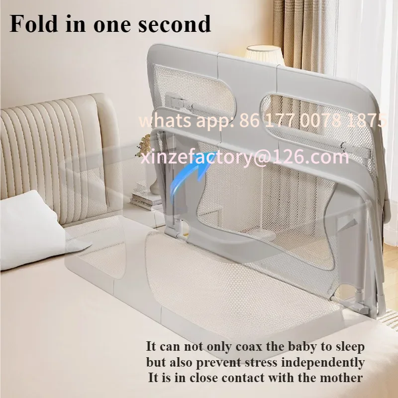 Bassinet Bedside Sleeper - Tempat Tidur Bayi Lipat yang Dapat