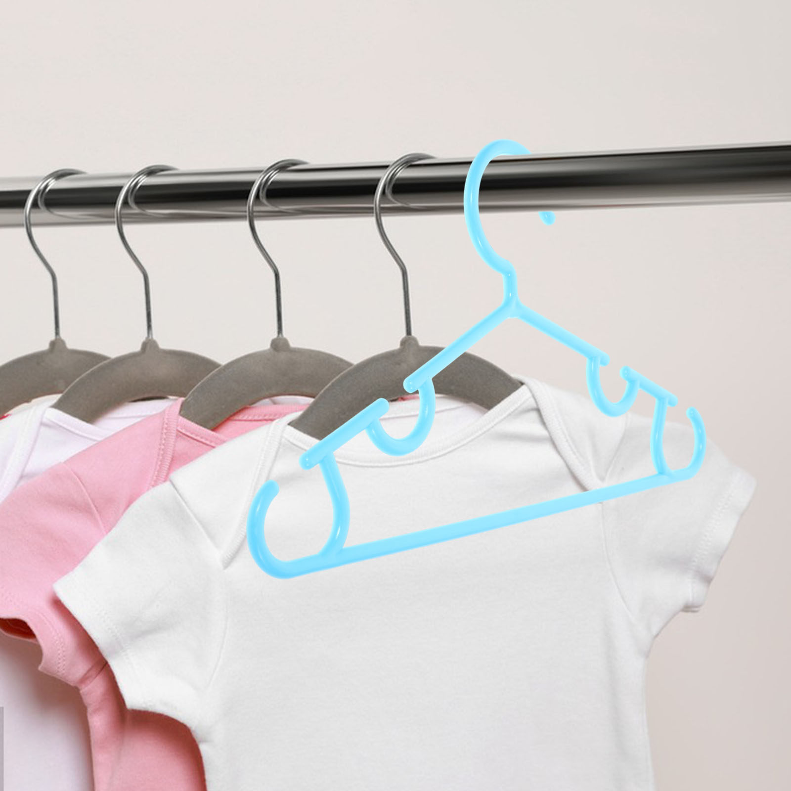 Closet Organizer Baby - 10 Buah Gantungan Baju Bayi Tahan