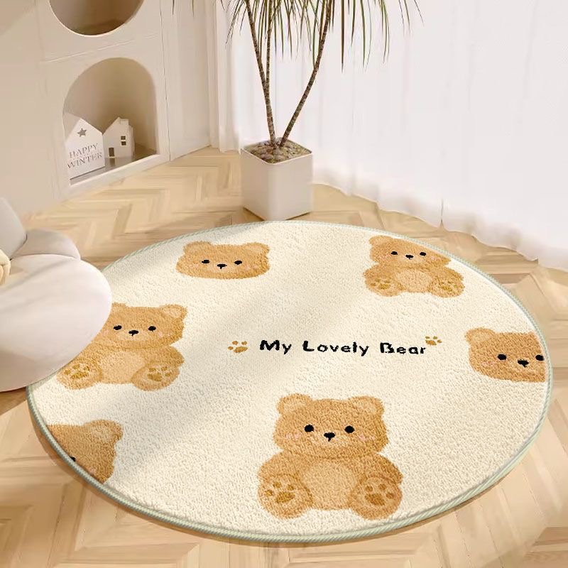 Baby Nursery Rug - VIKAMA 1 buah karpet bulat ruang