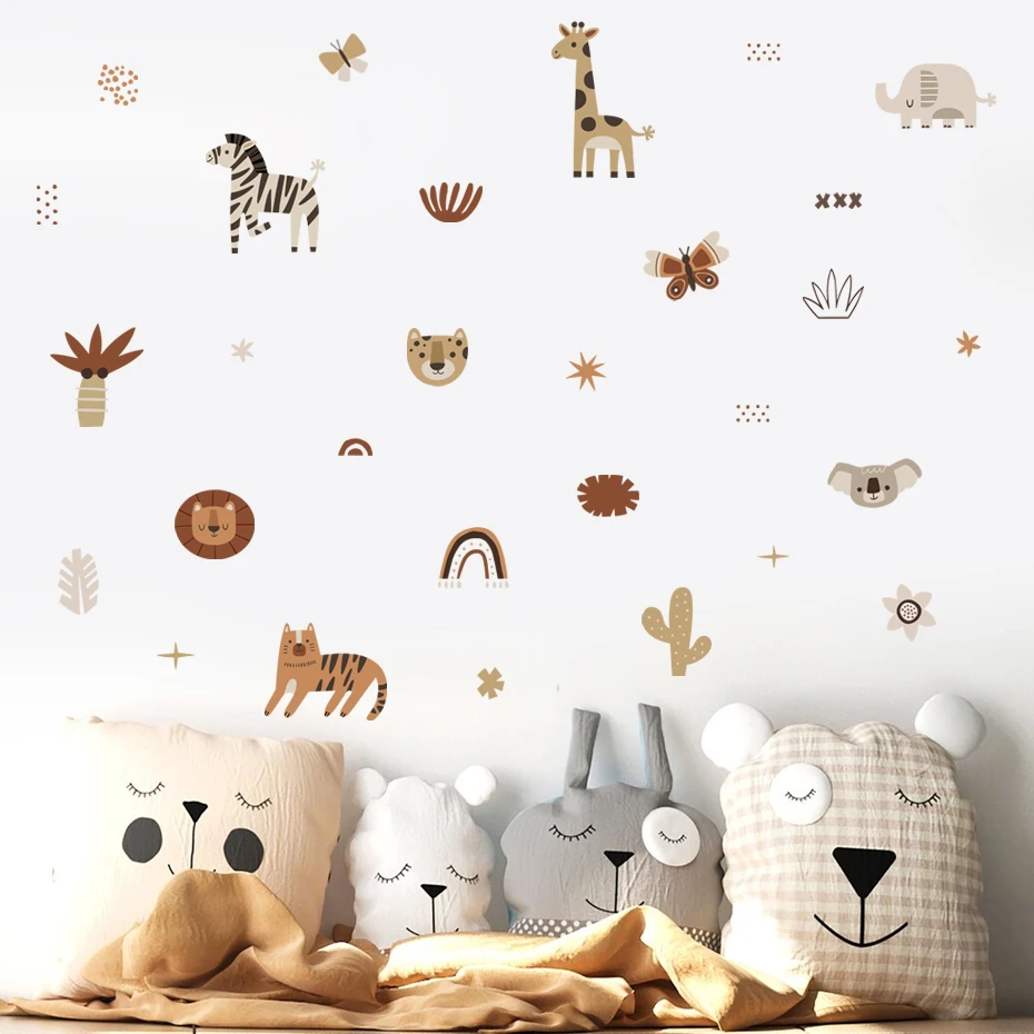 Baby Nursery Labels - Stiker dinding kamar anak-anak, stiker dekorasi