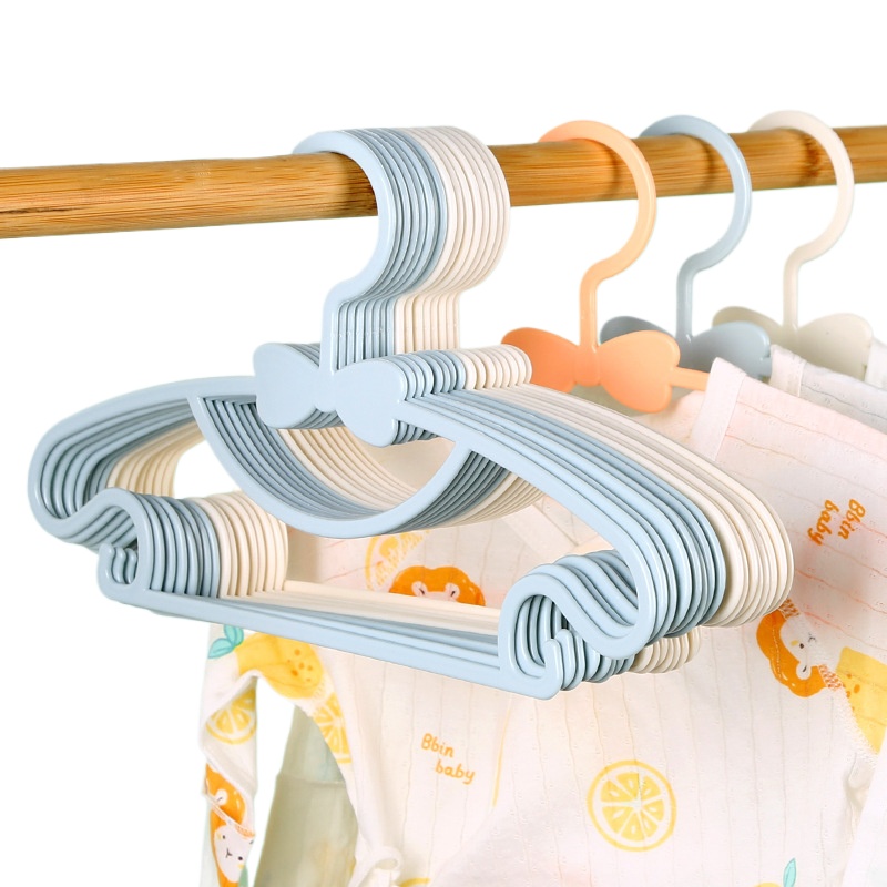 Closet Organizer Baby - 5-50 Buah Gantungan Bayi Plastik Gantungan