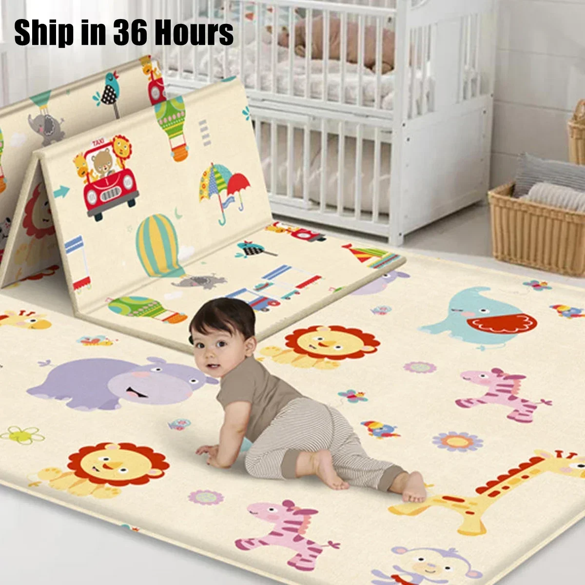 Tikar Bermain Bayi Tidak Berac - Baby Nursery Rug ulasan dan harga