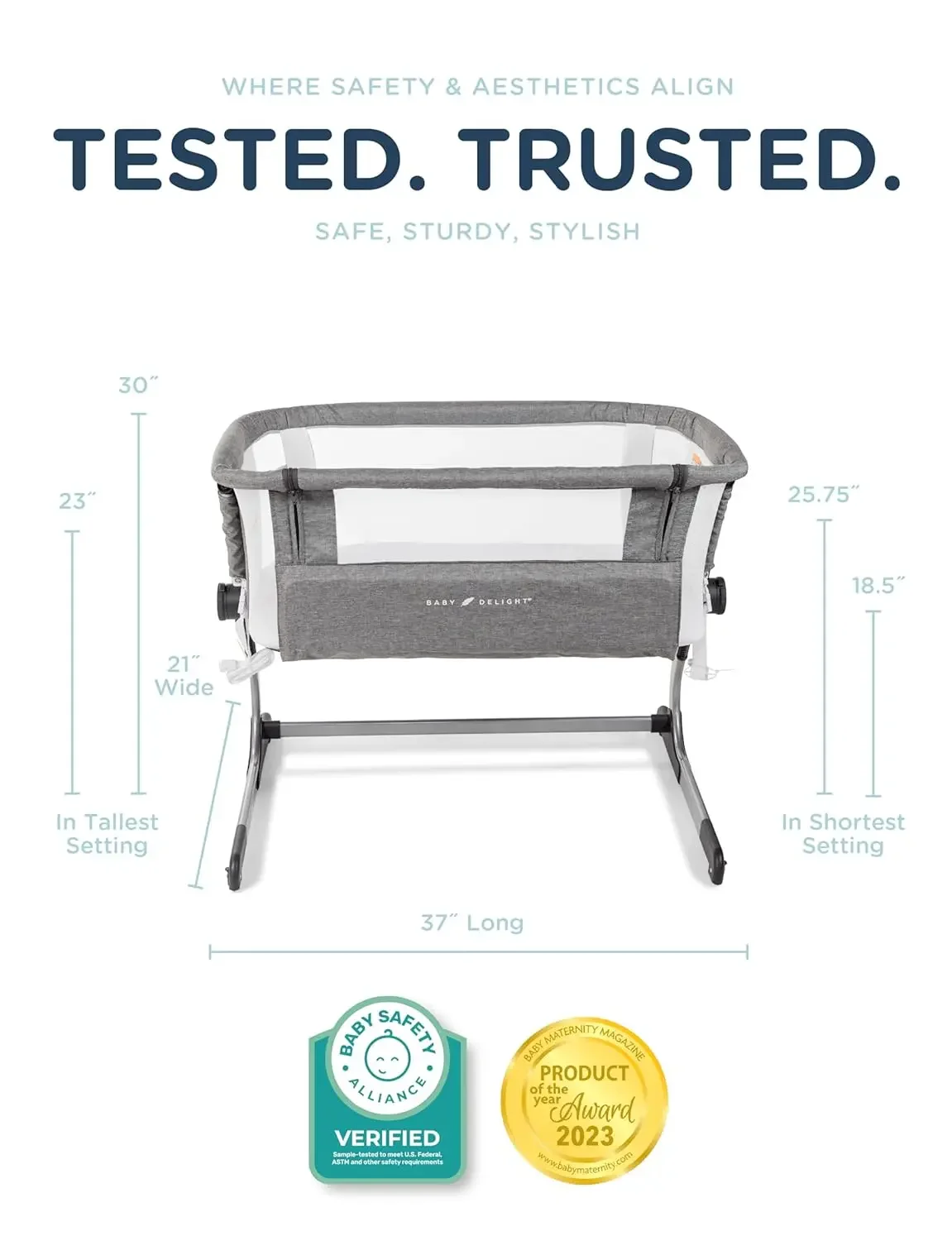 Tempat Tidur Bayi Samping Temp - Bassinet Bedside Sleeper ulasan dan harga