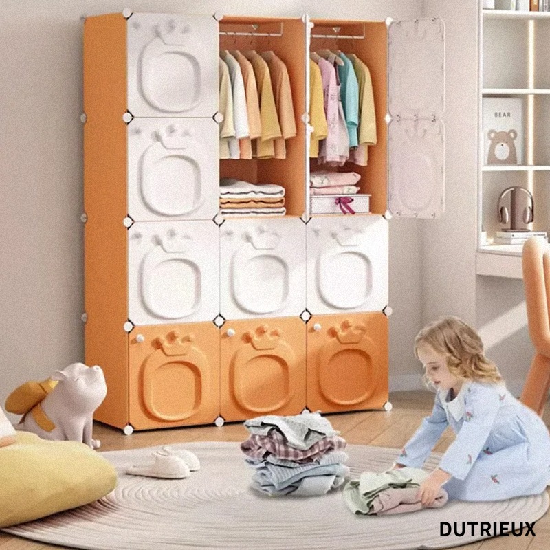 Rak Sederhana Lemari Pakaian R - Closet Organizer Baby ulasan dan harga