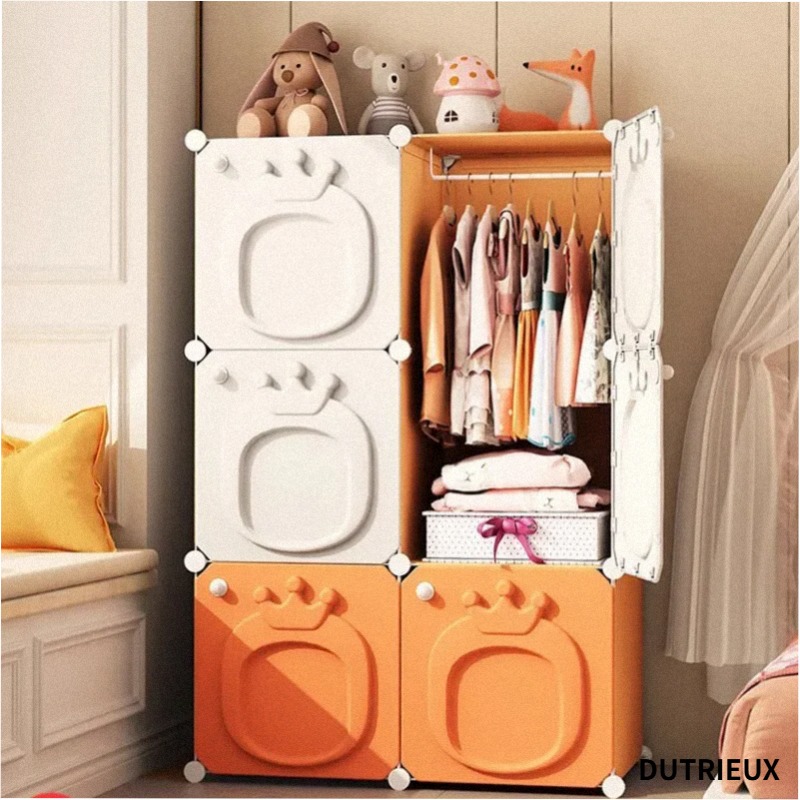Rak Sederhana Lemari Pakaian R - Closet Organizer Baby ulasan dan harga