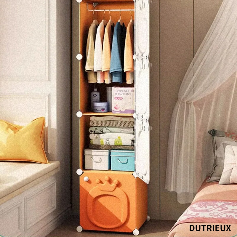 Rak Sederhana Lemari Pakaian R - Closet Organizer Baby ulasan dan harga