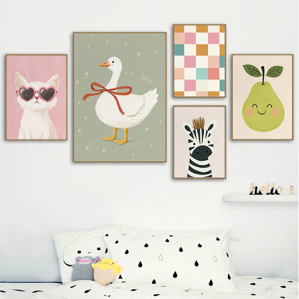 Cetakan Kamar Seni Dinding Hew - Baby Nursery Murals ulasan dan harga