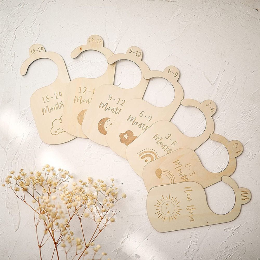 7/8 Buah Pembatas Lemari Bayi  - Baby Nursery Labels ulasan dan harga