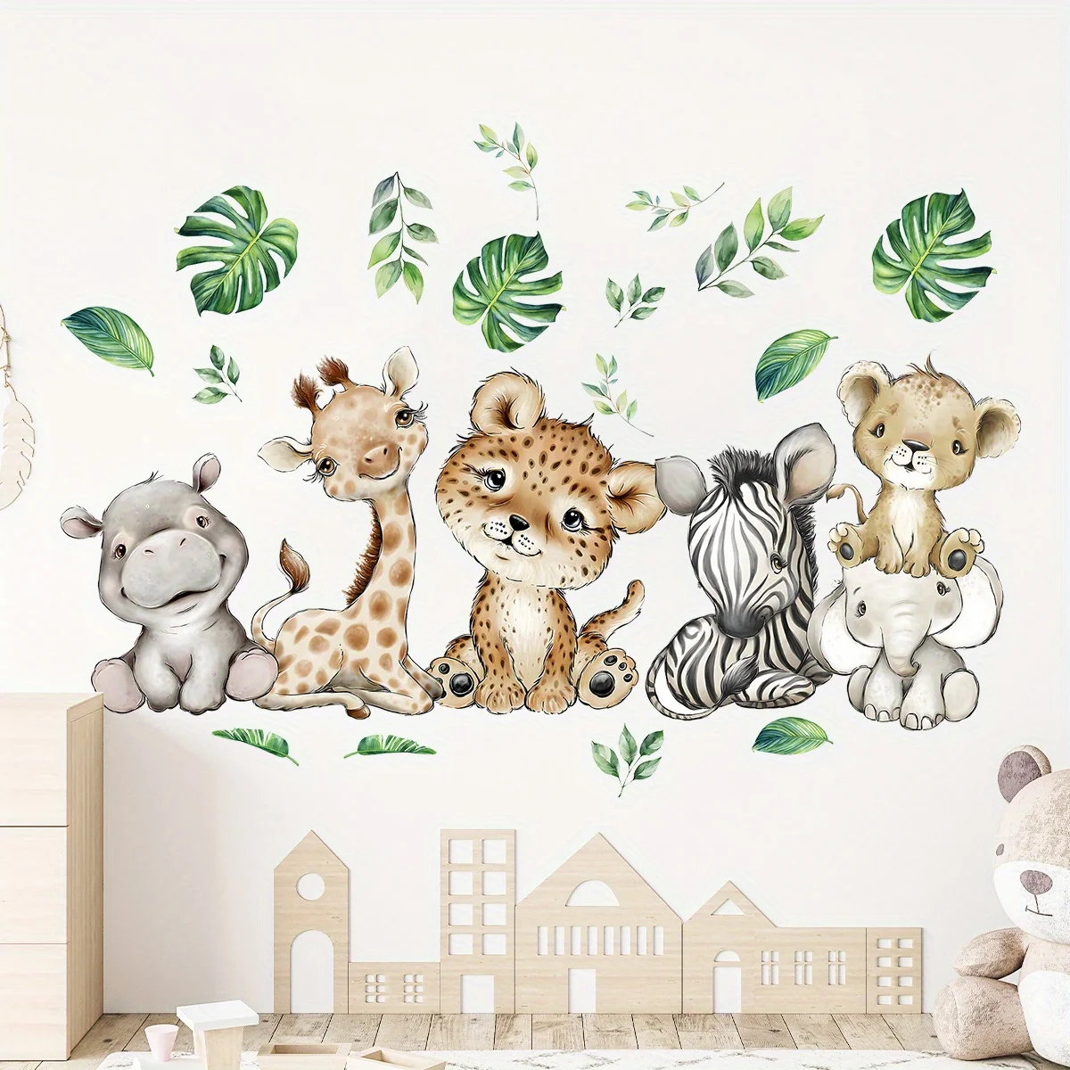 1 buah stiker dinding kartun l - Baby Nursery Labels ulasan dan harga