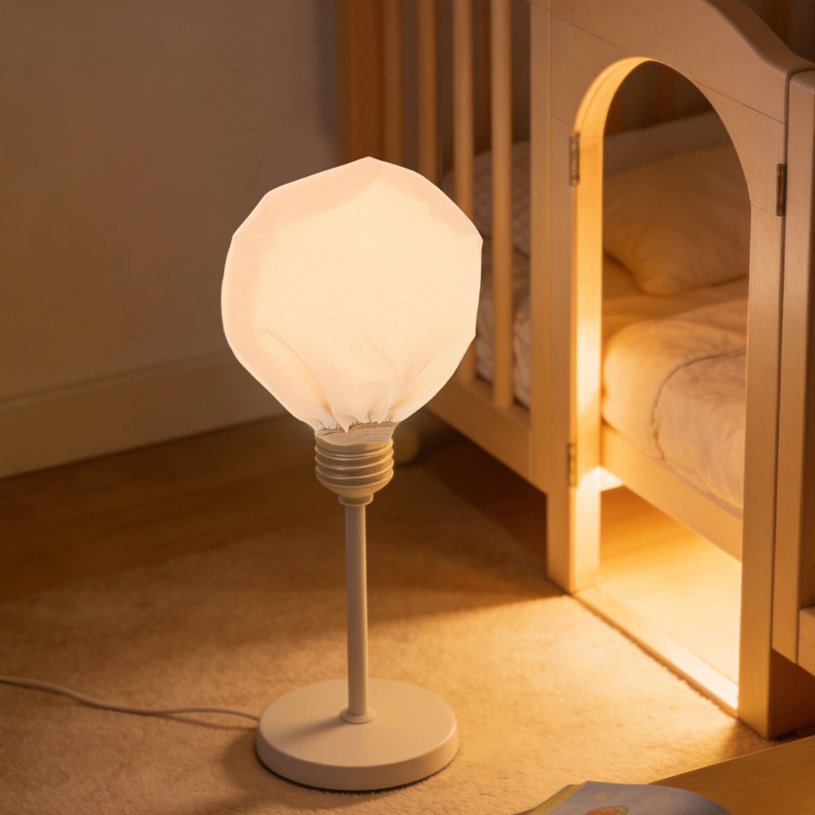 2Pcs Penutup Lampu Bayi, Kain  - Baby Nursery Light Shade ulasan dan harga