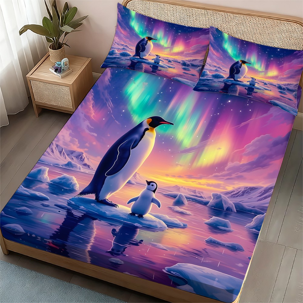 Set Sprei Aurora Penguin Tiga  - Baby Nursery Themes ulasan dan harga