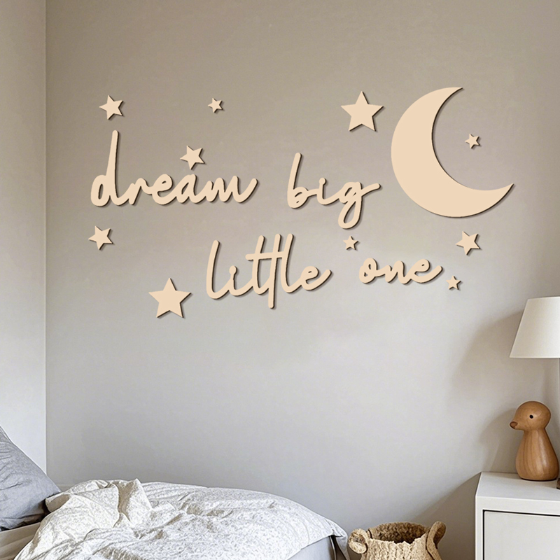 Mimpi Besar Si Kecil Tanda Kay - Baby Nursery Labels ulasan dan harga