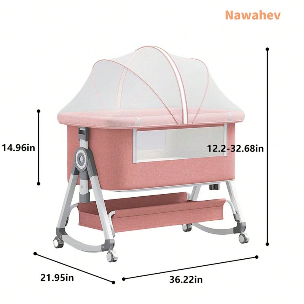 Tempat Tidur Bayi 4-in-1, Dapa - Bassinet Bedside Sleeper ulasan dan harga