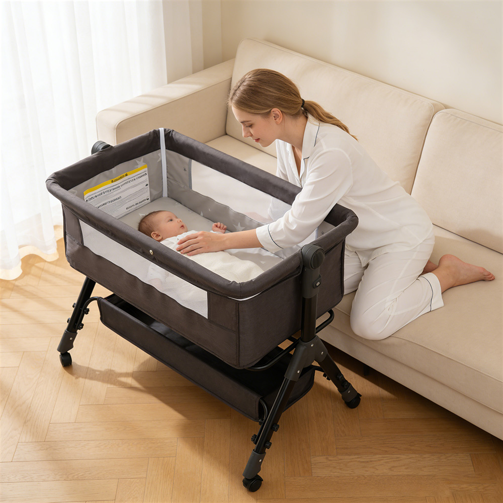 Tempat Tidur Bayi 3 in 1, Temp - Bassinet Bedside Sleeper ulasan dan harga