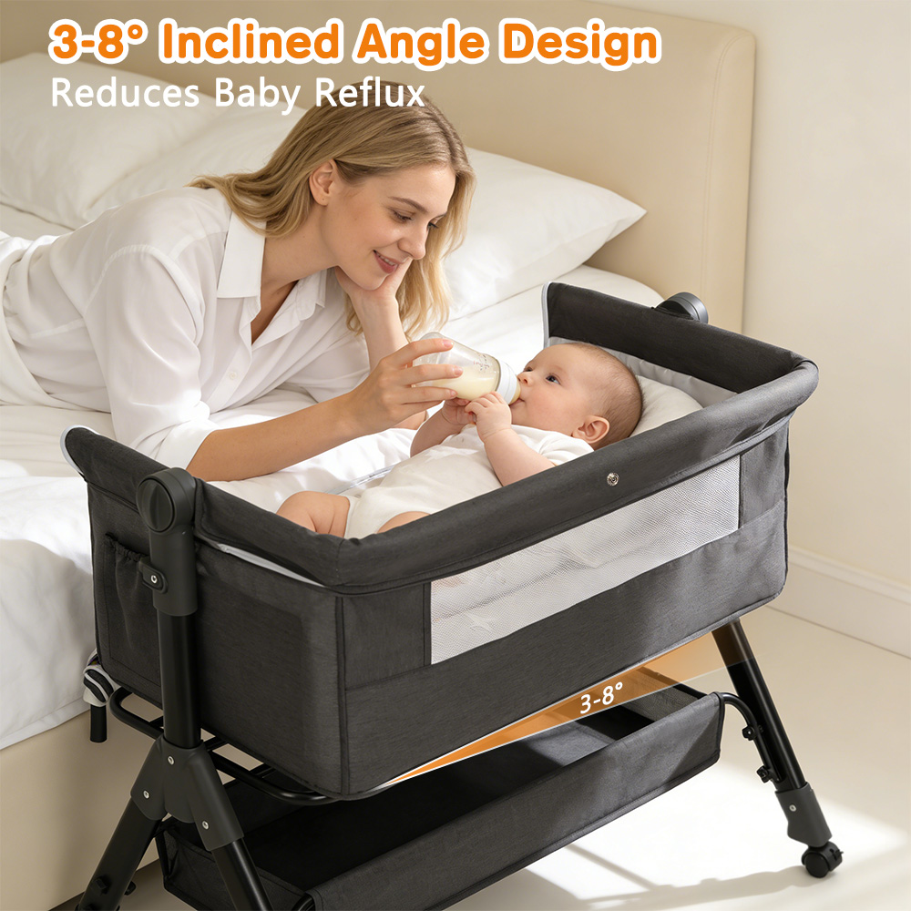 Tempat Tidur Bayi 3 in 1, Temp - Bassinet Bedside Sleeper ulasan dan harga