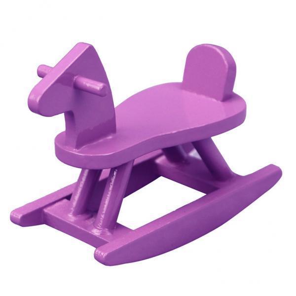 Kursi Kuda Goyang Rumah Boneka - Baby Nursery Rocking Chair ulasan dan harga