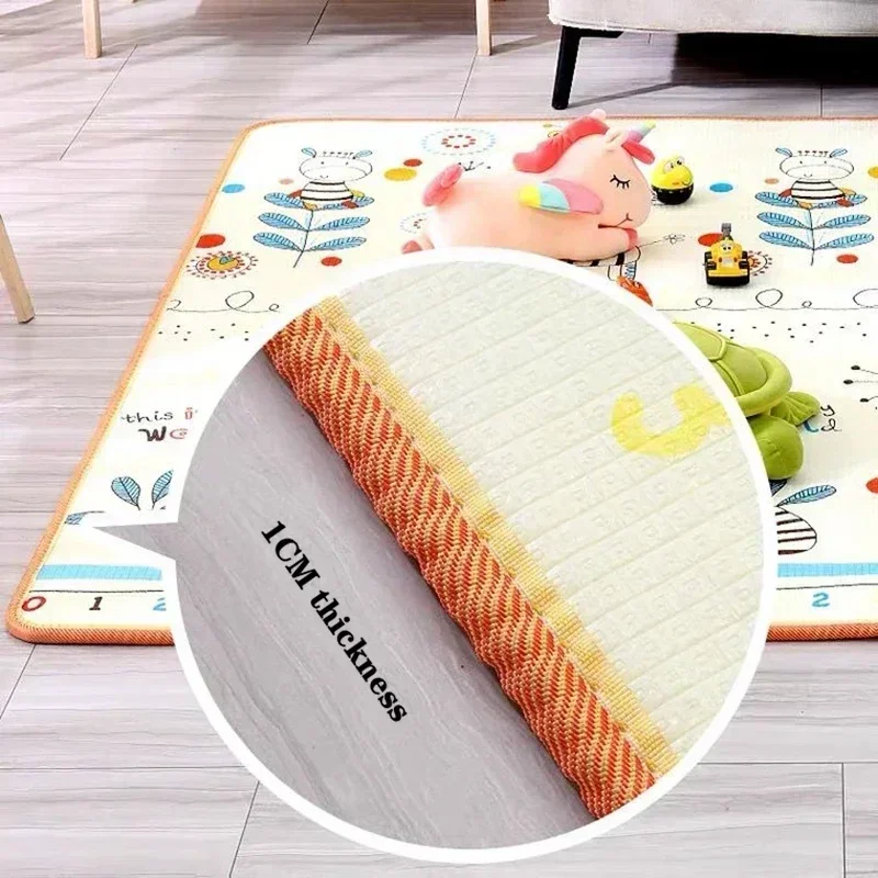 Karpet Bermain Bayi Motif Anak - Baby Nursery Rug ulasan dan harga