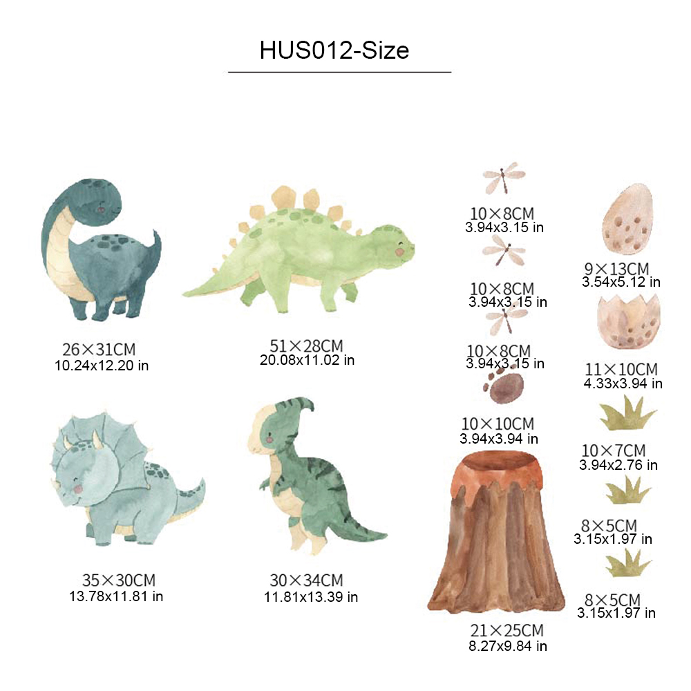 Stiker dinding dinosaurus, sti - Baby Nursery Labels ulasan dan harga