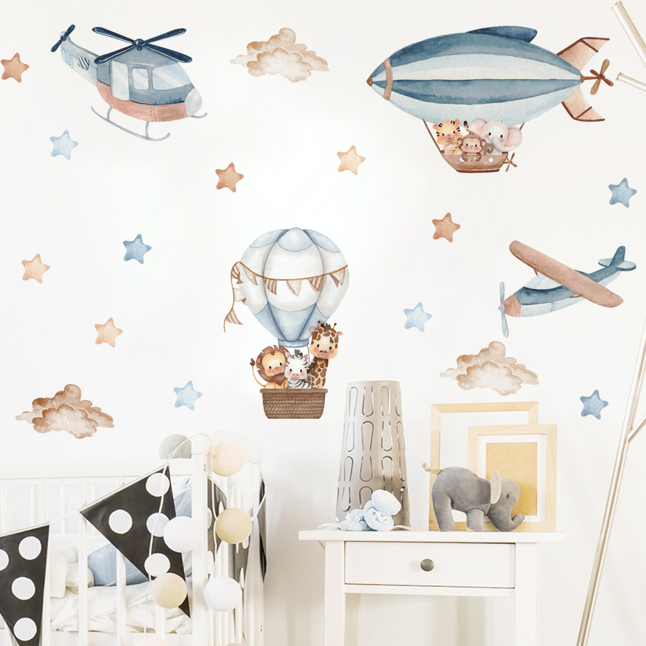 Cat Air hewan panas balon udar - Baby Nursery Labels ulasan dan harga