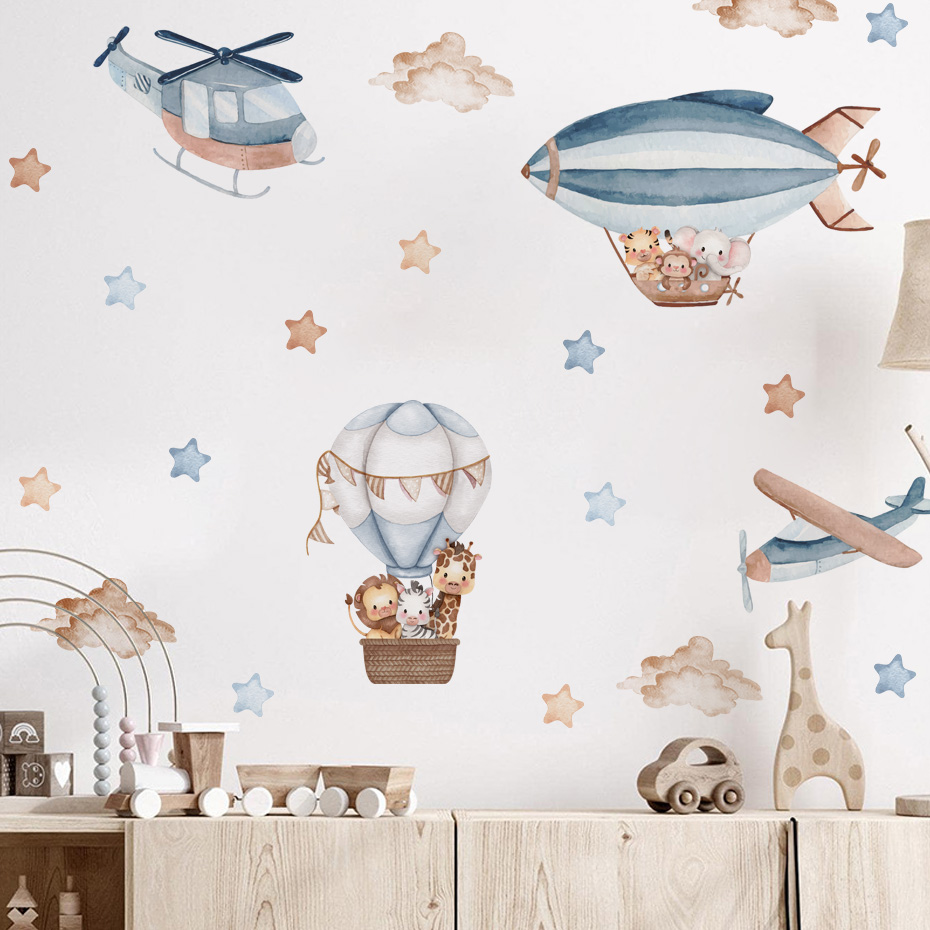 Cat Air hewan panas balon udar - Baby Nursery Labels ulasan dan harga