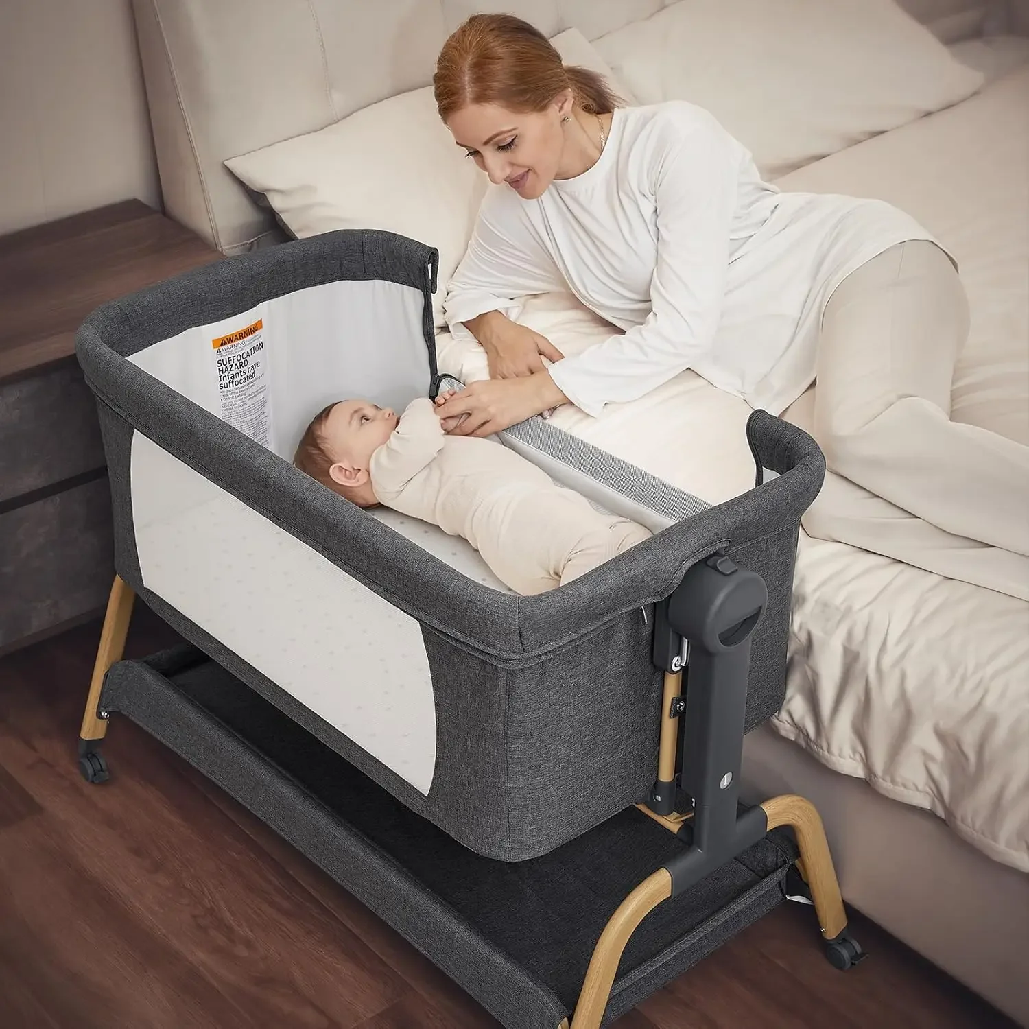 3 in 1 Tempat Tidur Bayi Goyan - Bassinet Bedside Sleeper ulasan dan harga