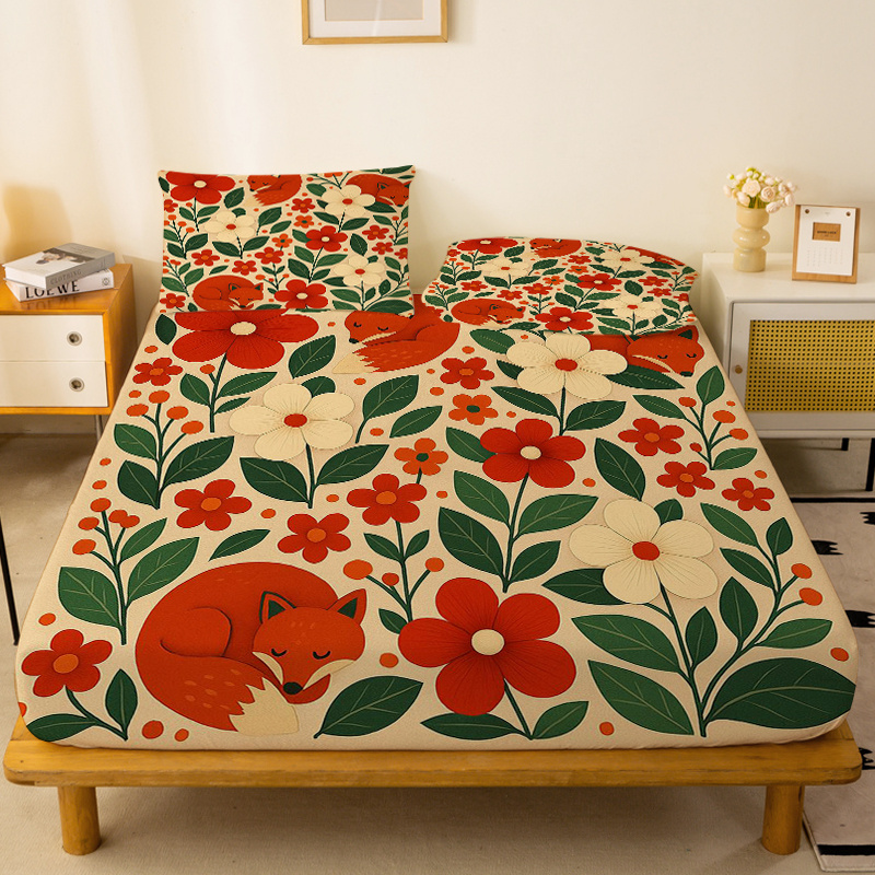Pelindung Kasur Motif Bunga Du - Baby Nursery Themes ulasan dan harga