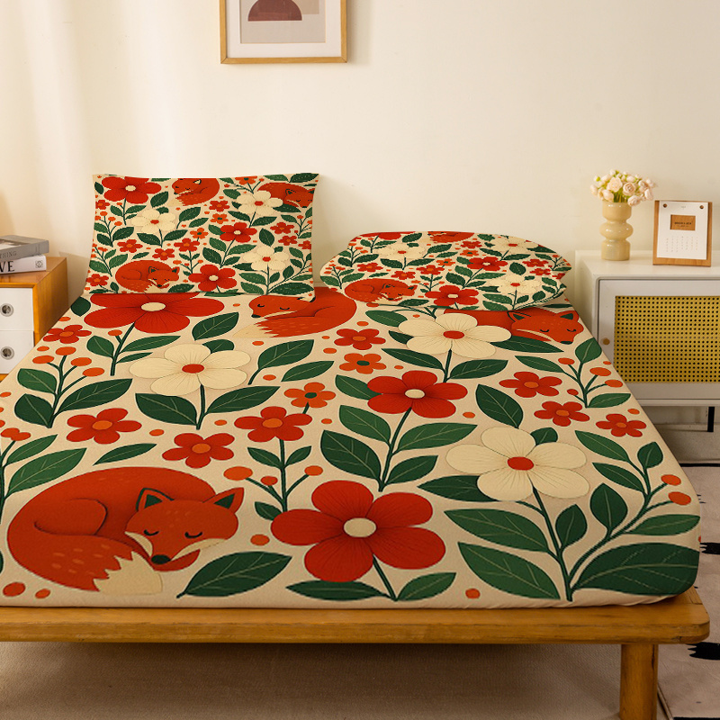 Pelindung Kasur Motif Bunga Du - Baby Nursery Themes ulasan dan harga
