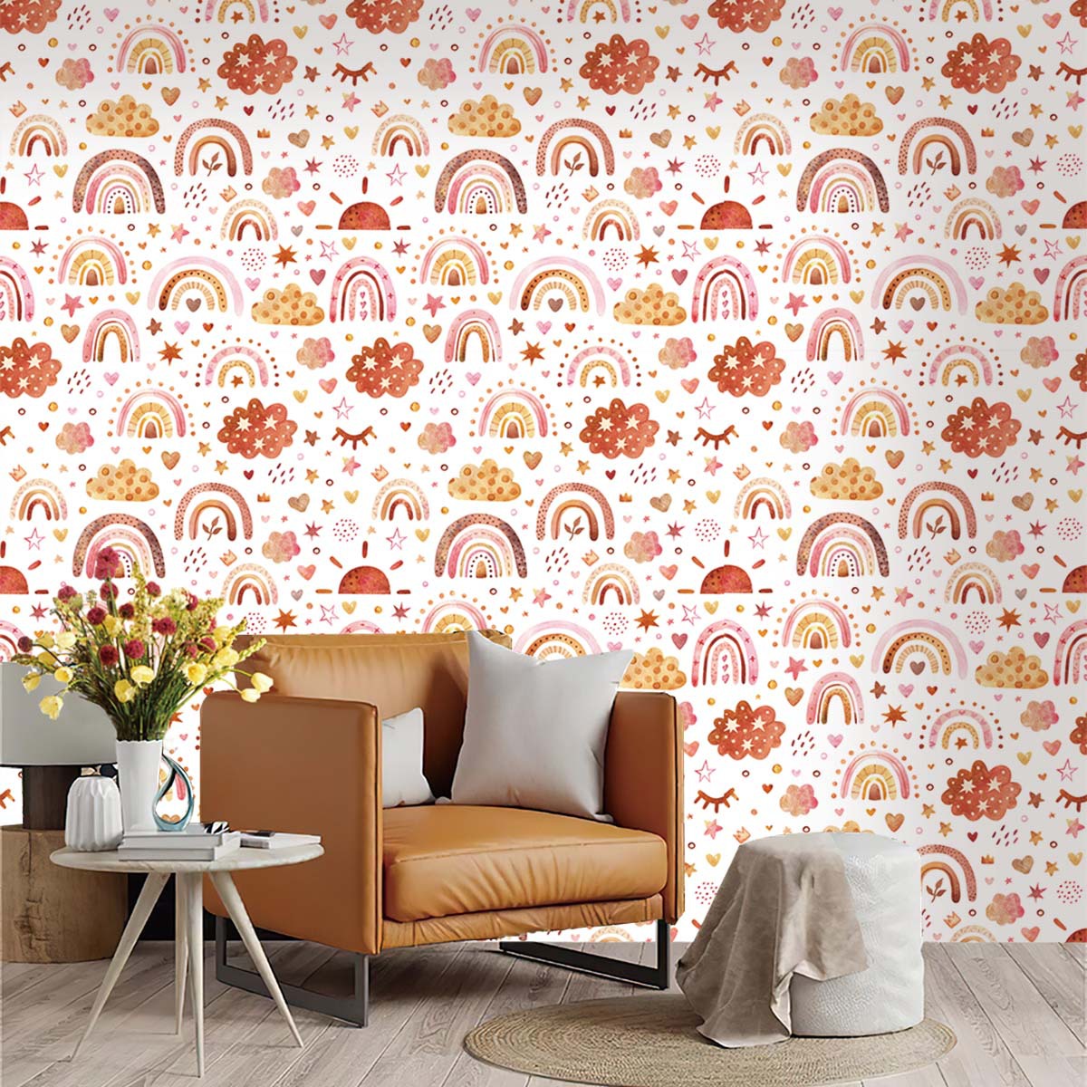 Wallpaper Tempel dan Lepas Mot - Baby Nursery Peel And Stick Wallpaper ulasan dan harga