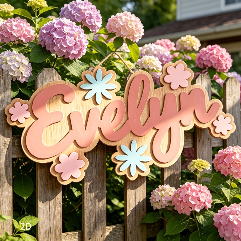 Papan Nama Kamar Bertema Bunga - Baby Nursery Themes ulasan dan harga