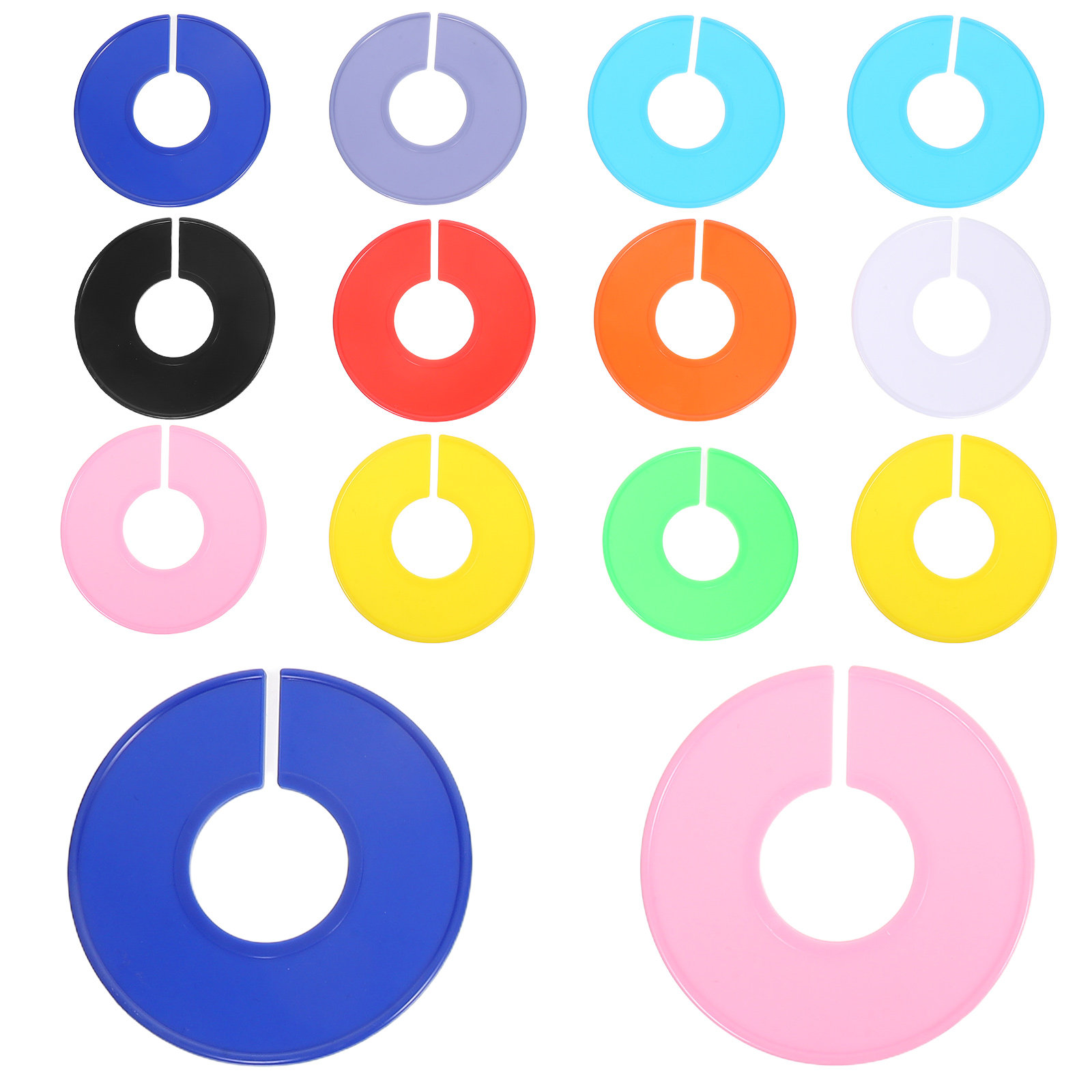 30 Buah Cincin Plastik Bulat P - Closet Organizer Baby ulasan dan harga