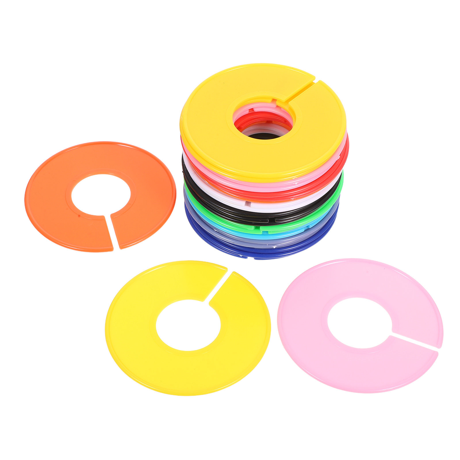 30 Buah Cincin Plastik Bulat P - Closet Organizer Baby ulasan dan harga