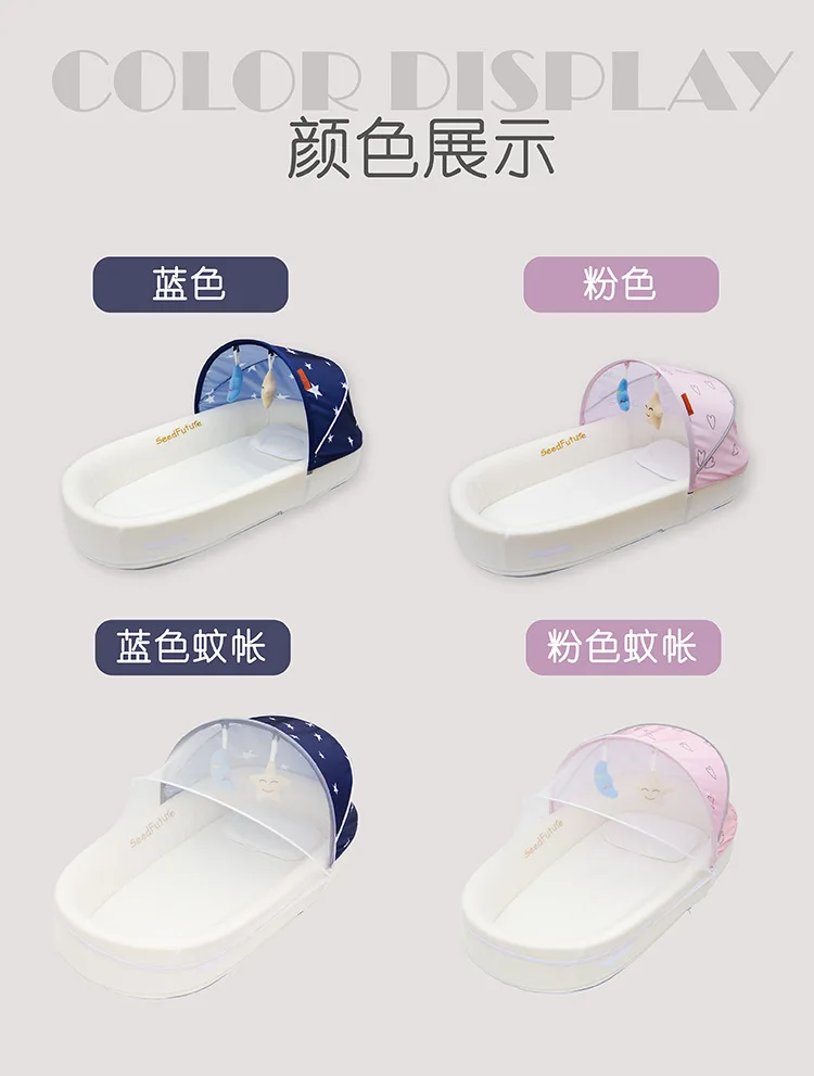 Tempat Tidur Bayi Multifungsi  - Bassinet Bedside Sleeper ulasan dan harga