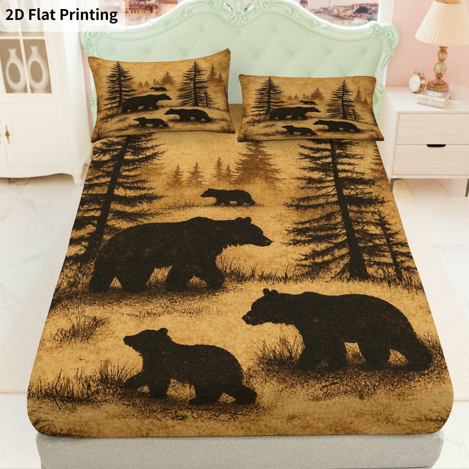 Sprei Set Lengkap Little Bear  - Baby Nursery Themes ulasan dan harga