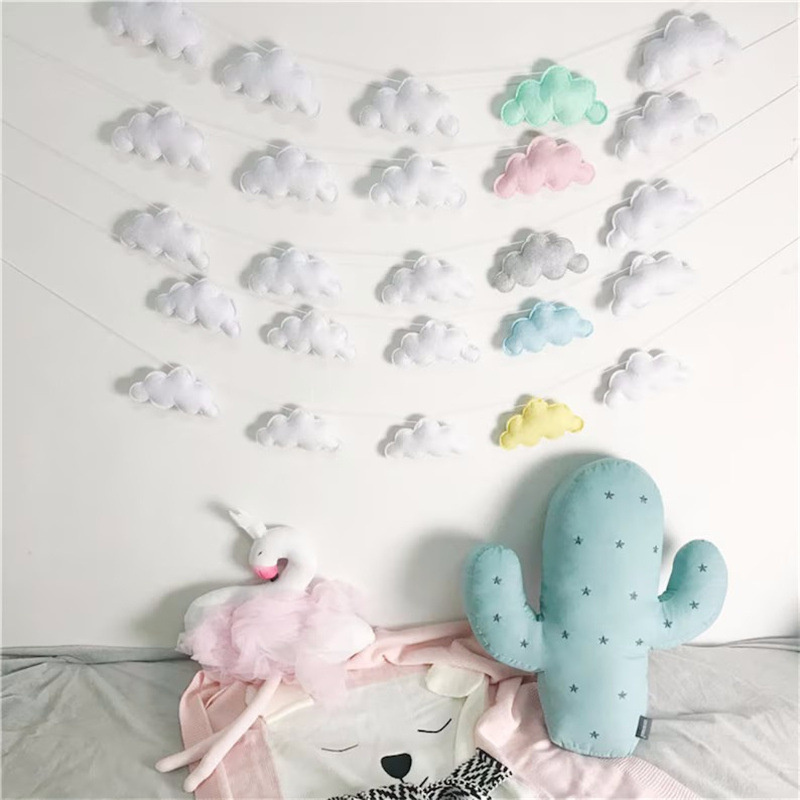 Nordic merasa awan karangan bu - Baby Nursery Ornaments ulasan dan harga